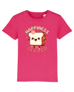 Sandwich Drăguț Fericirea Este Servită Tricou mânecă scurtă  Copii Mini Creator