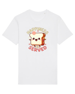 Sandwich Drăguț Fericirea Este Servită Tricou mânecă scurtă Unisex Rocker