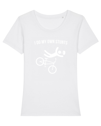 I do my own stunts White