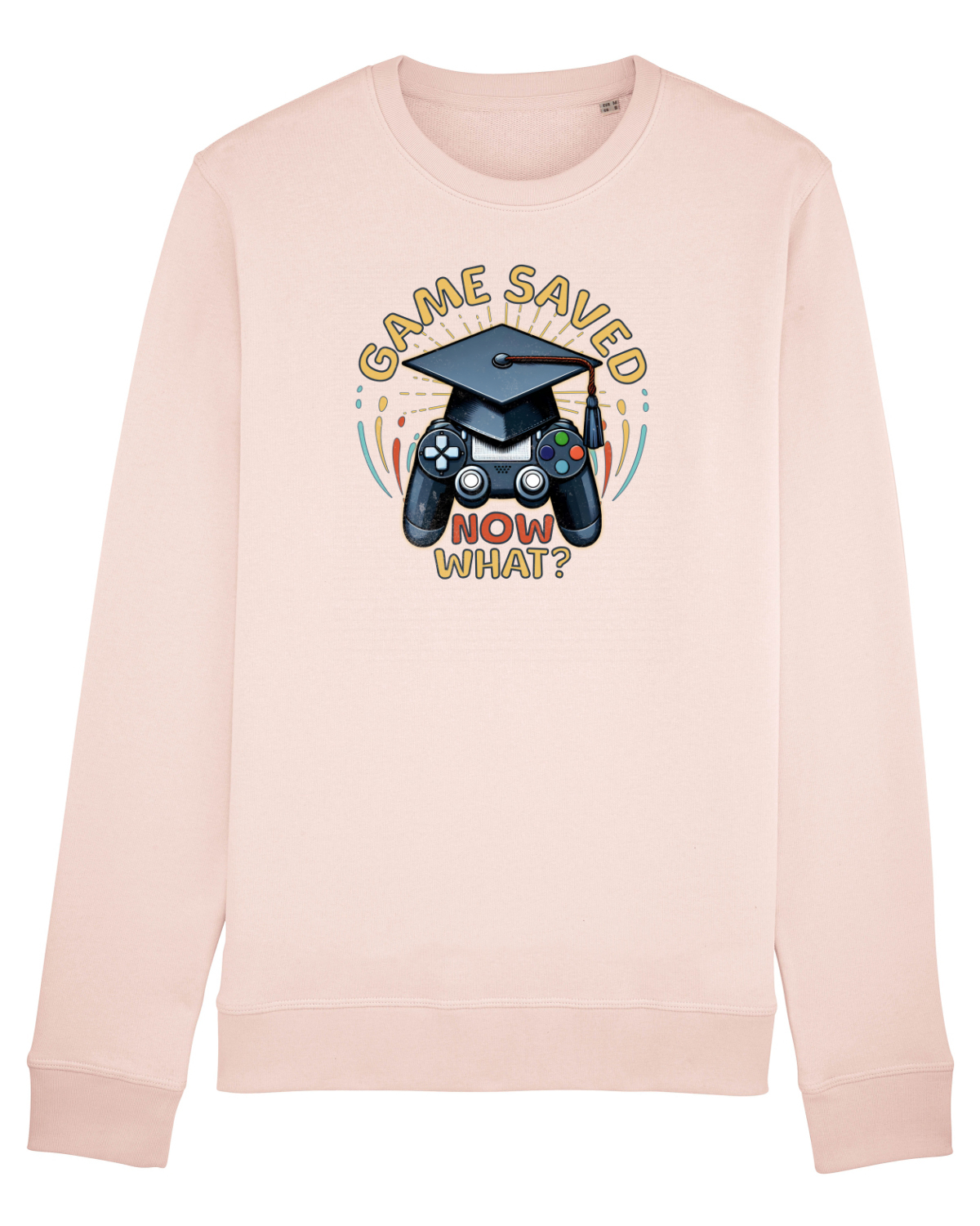 Bluză mânecă lungă Unisex Rise Candy Pink