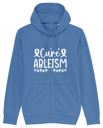 Cure Ableism Bright Blue