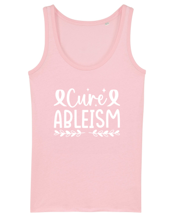Cure Ableism Cotton Pink