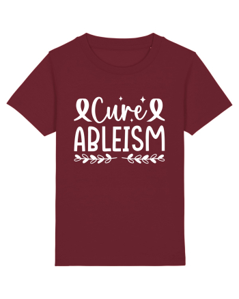 Cure Ableism Burgundy