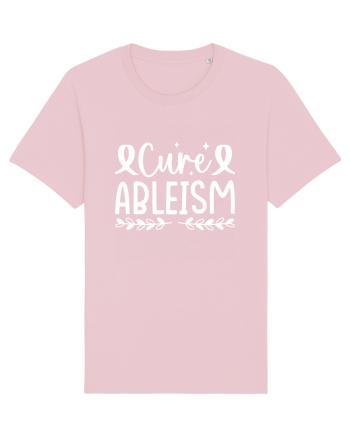 Cure Ableism Cotton Pink