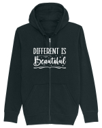 Different Is Beautiful Hanorac cu fermoar Unisex Connector