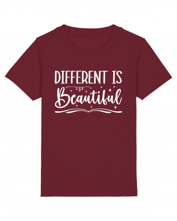 Different Is Beautiful Burgundy