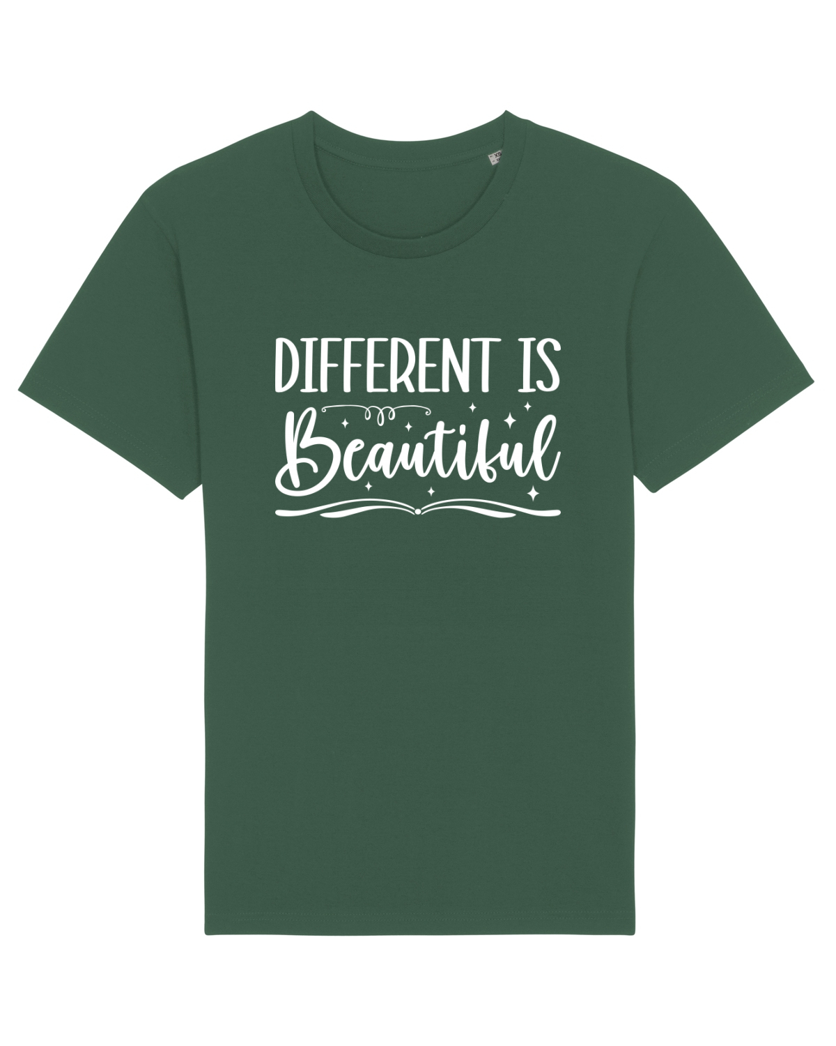 Tricou mânecă scurtă Unisex Rocker Bottle Green