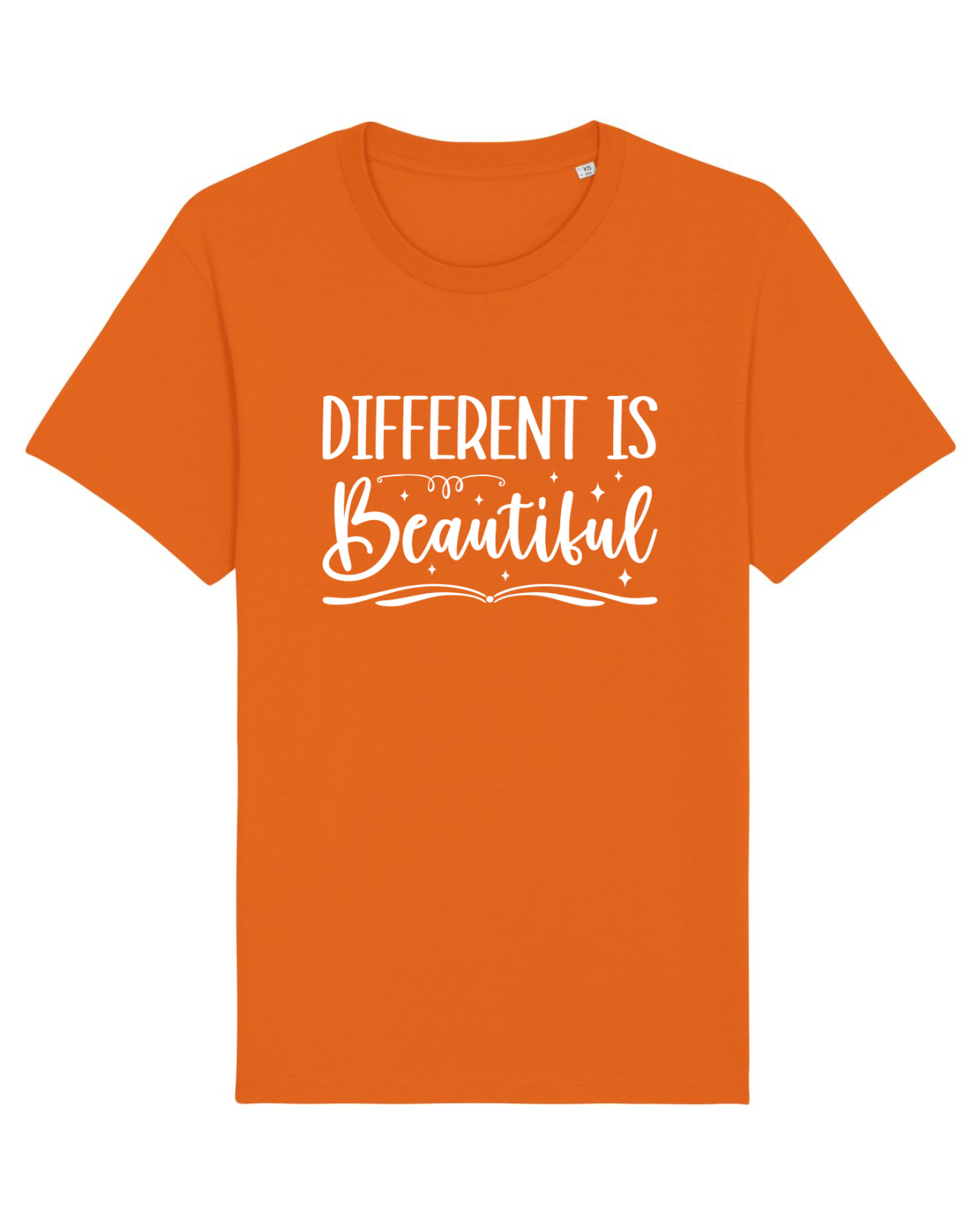 Tricou mânecă scurtă Unisex Rocker Bright Orange