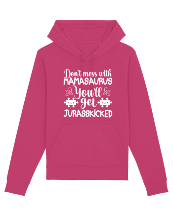 Don't Mess With Mamasaurus You'll Get Jurasskicked Raspberry