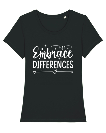 Embrace Differences Black