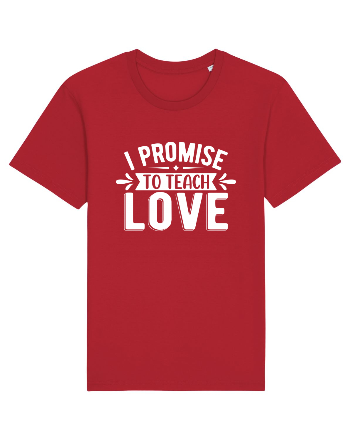 Tricou mânecă scurtă Unisex Rocker Red