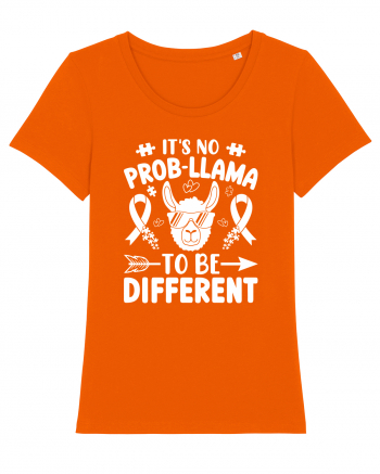 It's No Prob-Llama To Be Different Bright Orange