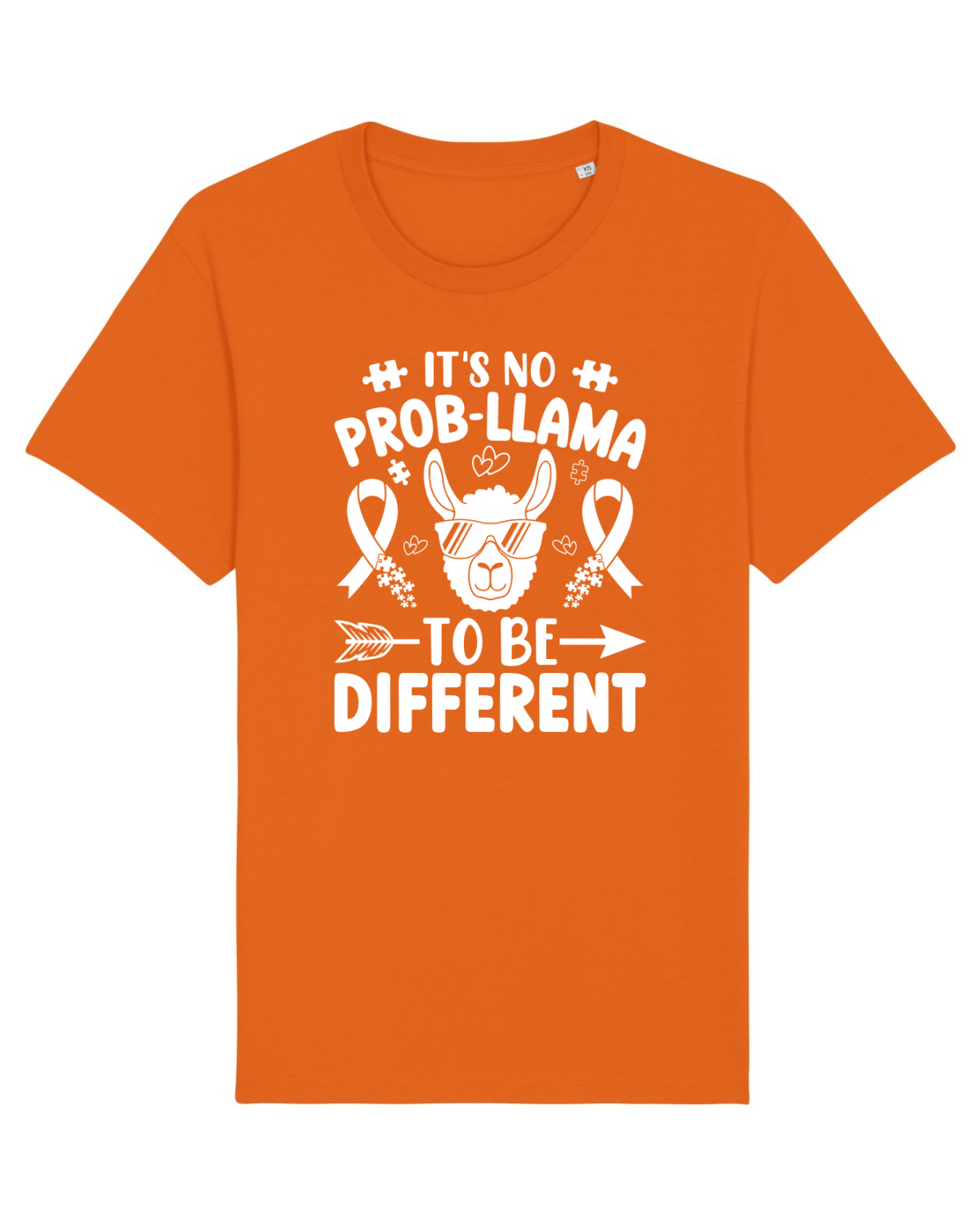 Tricou mânecă scurtă Unisex Rocker Bright Orange