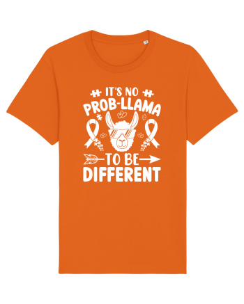 It's No Prob-Llama To Be Different Bright Orange