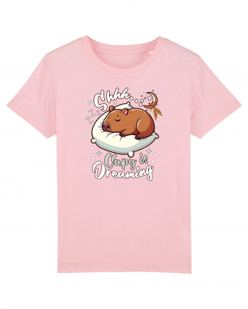 Capy Capybara Drăguț Somnoros Cotton Pink