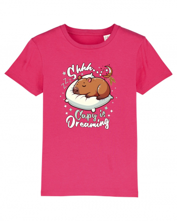 Capy Capybara Drăguț Somnoros Raspberry