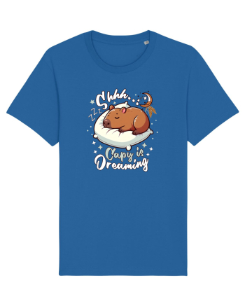 Capy Capybara Drăguț Somnoros Royal Blue