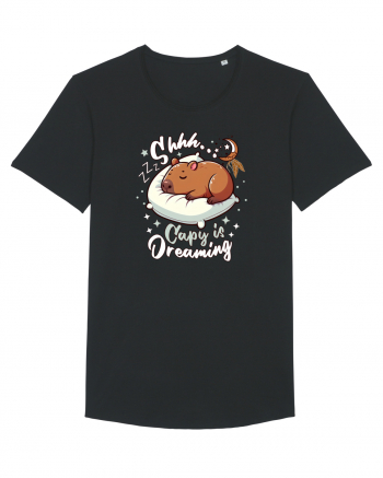 Capy Capybara Drăguț Somnoros Black