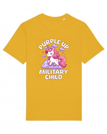 Unicorn Drăguț Mov Susține Copilul Militar Spectra Yellow