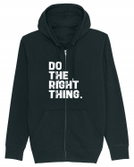 Do the Right Thing Hanorac cu fermoar Unisex Connector