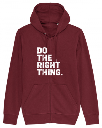 Do the Right Thing Burgundy