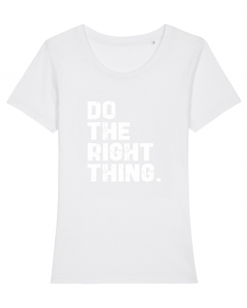 Do the Right Thing White