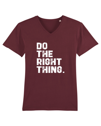 Do the Right Thing Burgundy