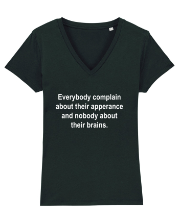 Brain over apperance Black