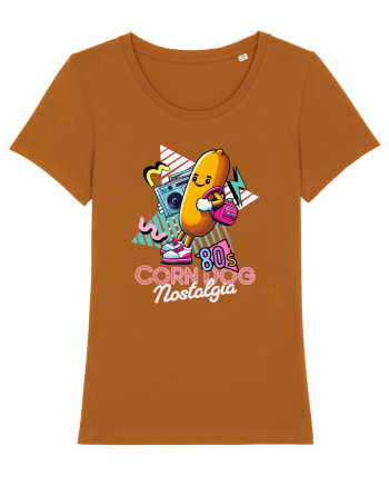 Corn Dog Nostalgie Anii '80 cu Boombox Roasted Orange