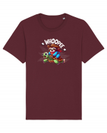 Leneș Amuzant Cowboy Călare pe Broască Țestoasă Tricou mânecă scurtă Unisex Rocker