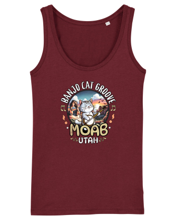 MOAB Utah Arches cu Pisică Grozavă pe Banjo Burgundy