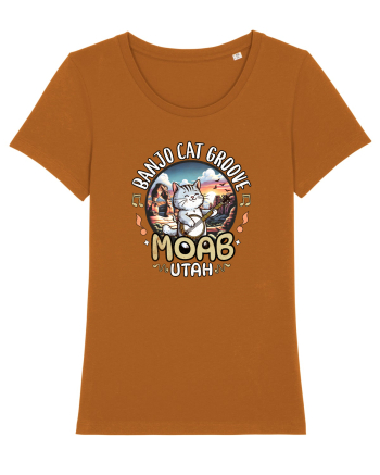MOAB Utah Arches cu Pisică Grozavă pe Banjo Roasted Orange