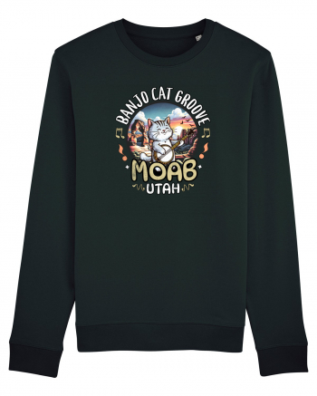 MOAB Utah Arches cu Pisică Grozavă pe Banjo Bluză mânecă lungă Unisex Rise