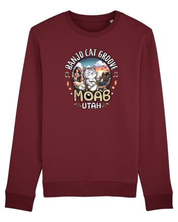MOAB Utah Arches cu Pisică Grozavă pe Banjo Burgundy