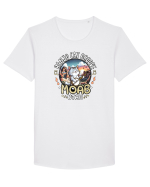 MOAB Utah Arches cu Pisică Grozavă pe Banjo Tricou mânecă scurtă guler larg Bărbat Skater