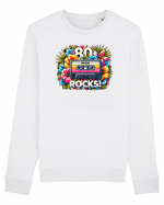 pentru nostalgicii anilor 80 - 80s music rocks Bluză mânecă lungă Unisex Rise