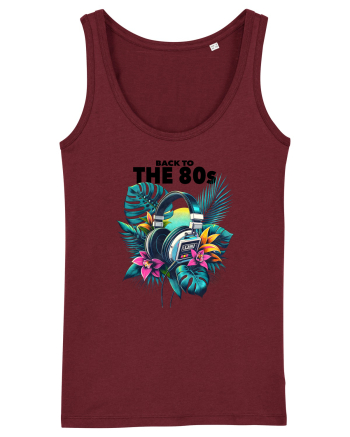 pentru nostalgicii anilor 80 - Back to the 80s Burgundy
