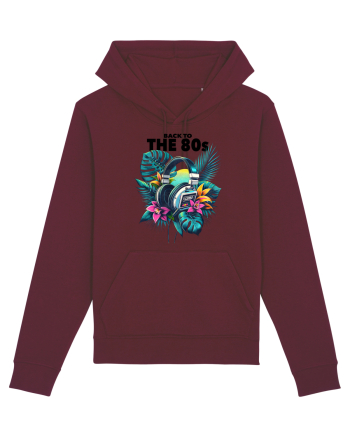 pentru nostalgicii anilor 80 - Back to the 80s Burgundy