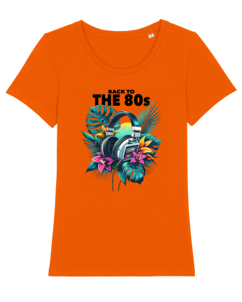 pentru nostalgicii anilor 80 - Back to the 80s Bright Orange