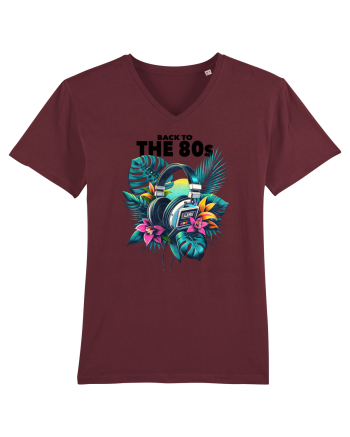 pentru nostalgicii anilor 80 - Back to the 80s Burgundy
