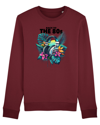 pentru nostalgicii anilor 80 - Back to the 80s Burgundy
