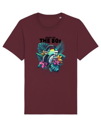 pentru nostalgicii anilor 80 - Back to the 80s Burgundy