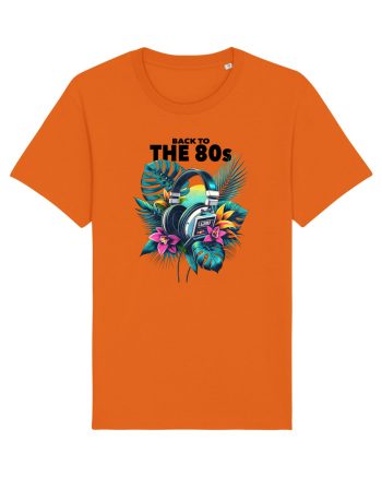 pentru nostalgicii anilor 80 - Back to the 80s Bright Orange