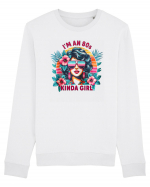 pentru nostalgicii anilor 80 - I am an 80s kind of girl Bluză mânecă lungă Unisex Rise