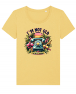 pentru nostalgicii anilor 80 - I am not old, I am classic Tricou mânecă scurtă guler larg fitted Damă Expresser