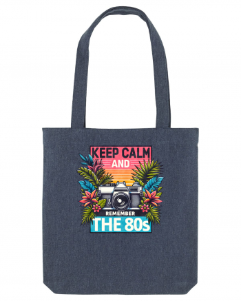pentru nostalgicii anilor 80 - Keep calm and remember the 80s Midnight Blue