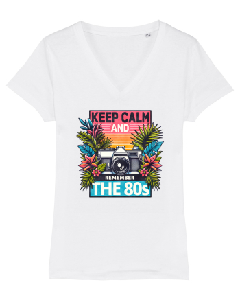 pentru nostalgicii anilor 80 - Keep calm and remember the 80s White