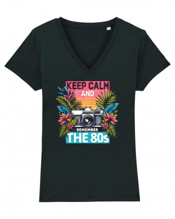 pentru nostalgicii anilor 80 - Keep calm and remember the 80s Black