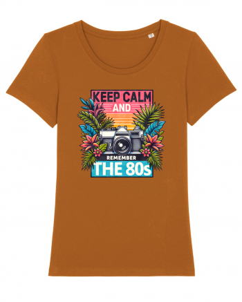 pentru nostalgicii anilor 80 - Keep calm and remember the 80s Roasted Orange