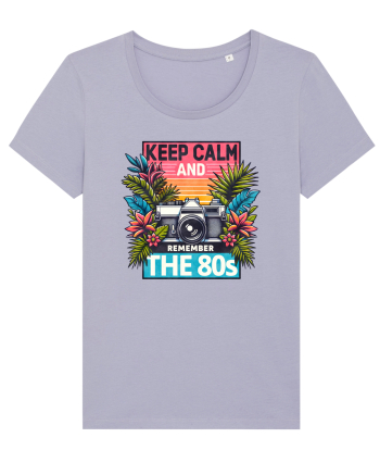 pentru nostalgicii anilor 80 - Keep calm and remember the 80s Lavender